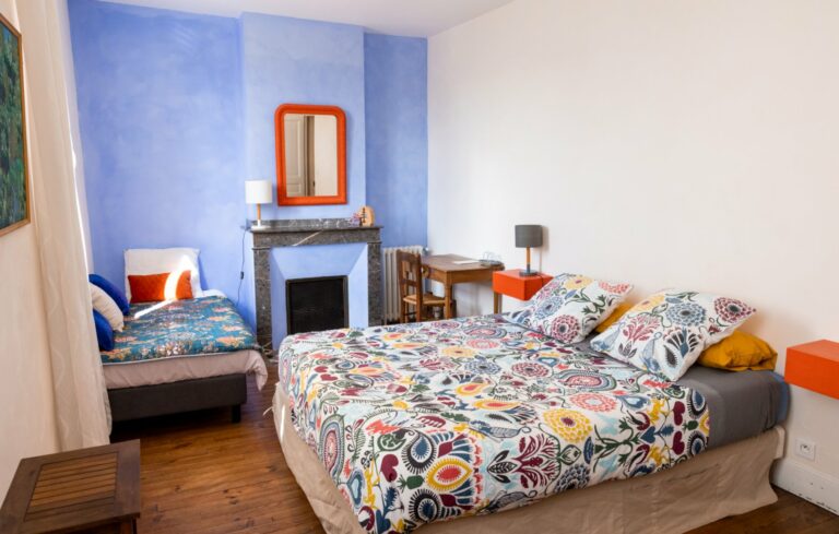 chambre pastel maison d'hôte toulouse